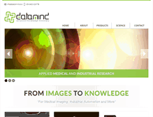 Tablet Screenshot of datamind.biz